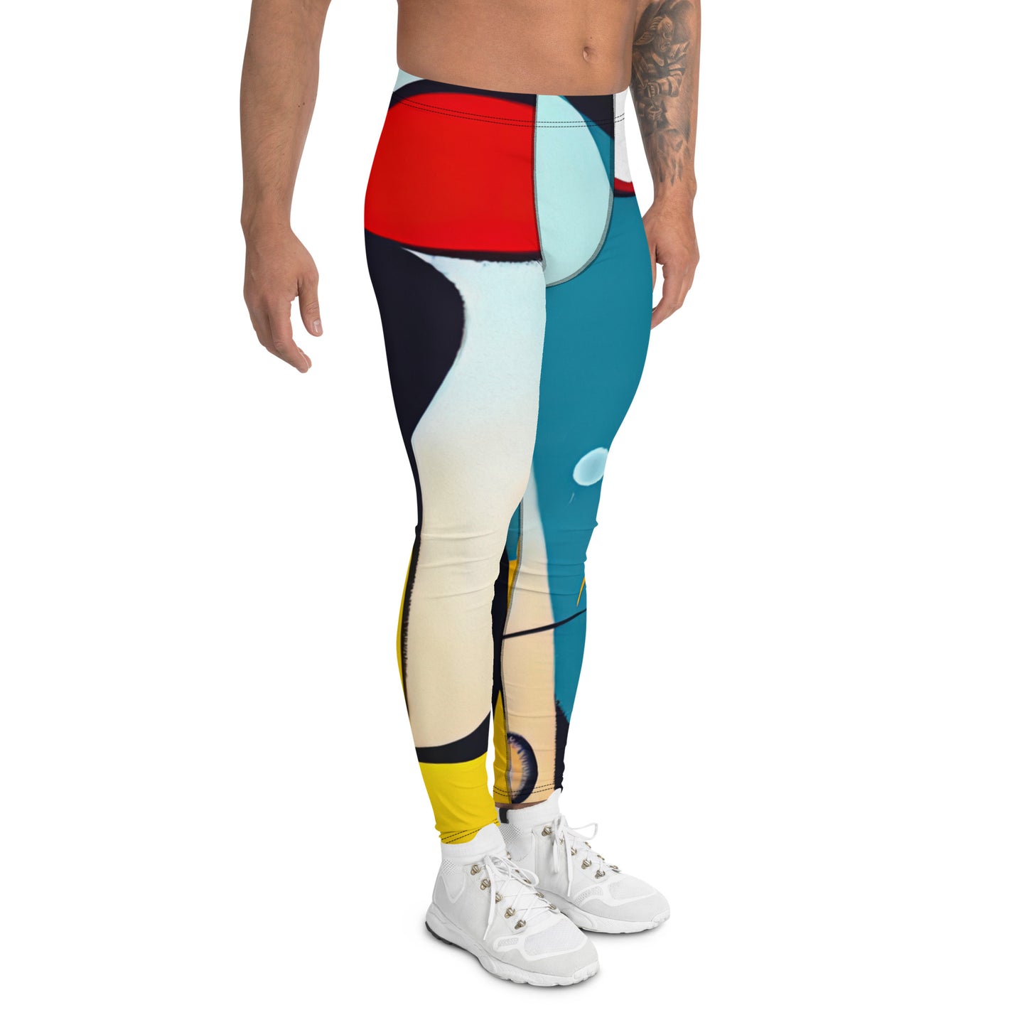 DMV 0037 Retro Art Men's Leggings