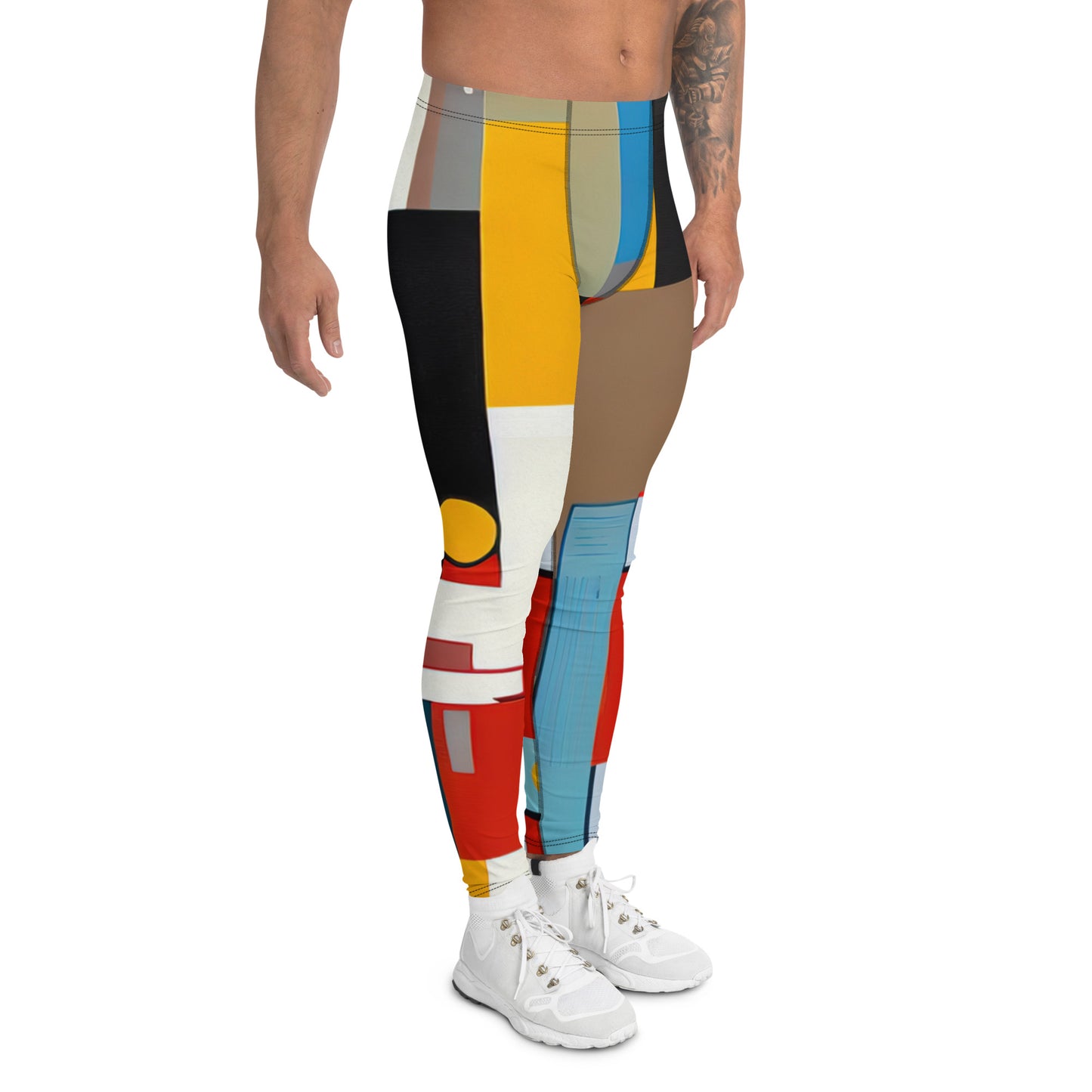 DMV 0016 Abstract Art Men's Leggings