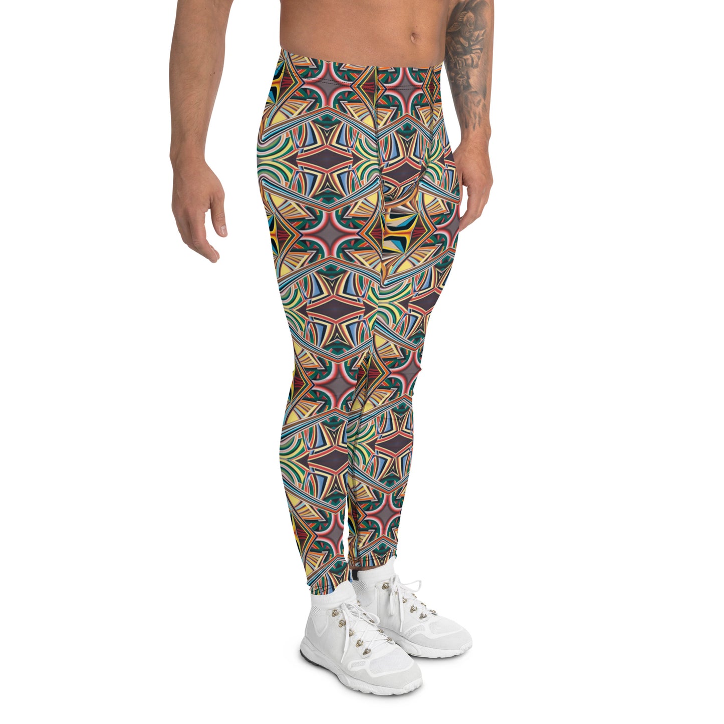 DMV 0213 Conceptual Artsy Men's Leggings