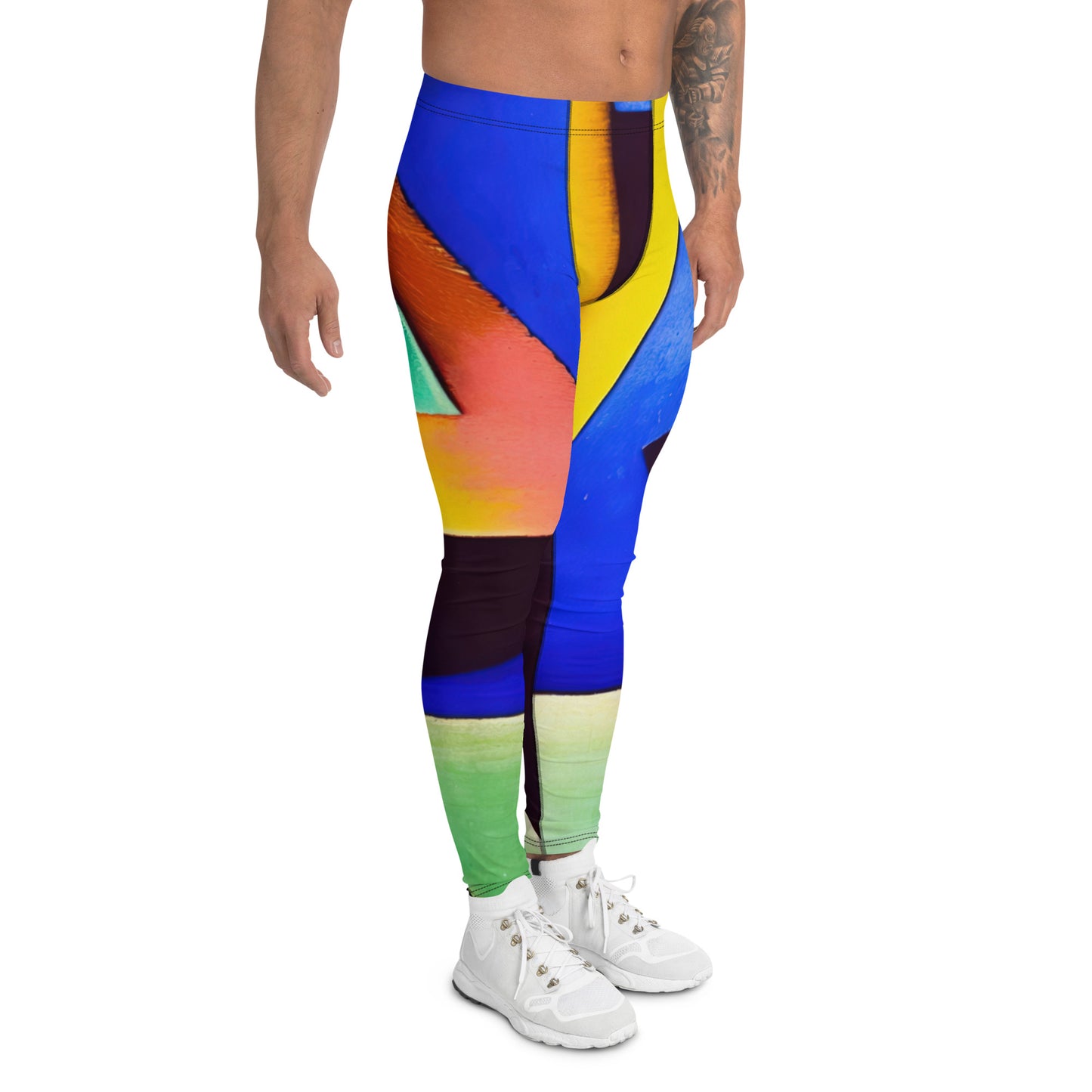 DMV 0255 Retro Art Men's Leggings