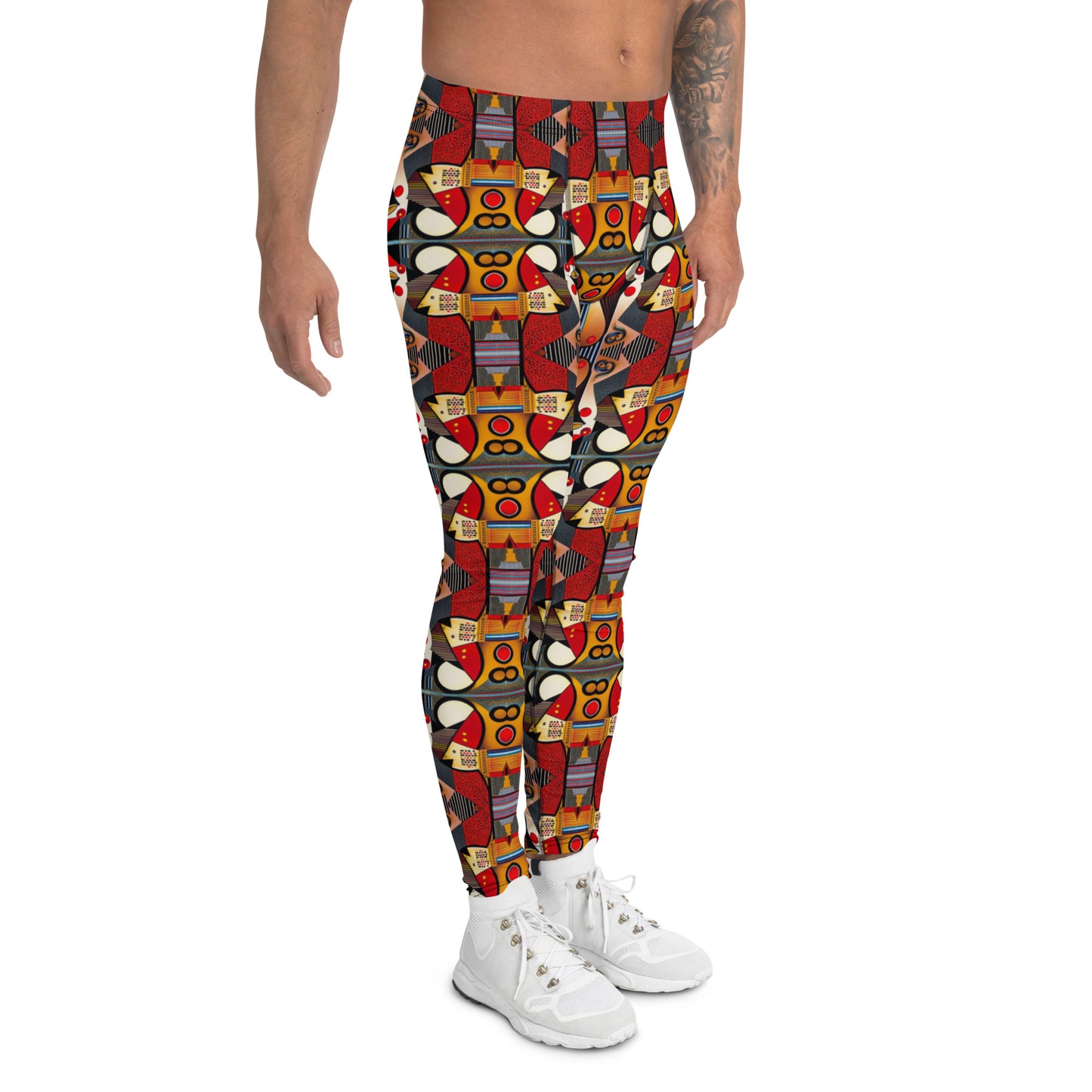 DMV 0208 Chic Boho Men's Leggings