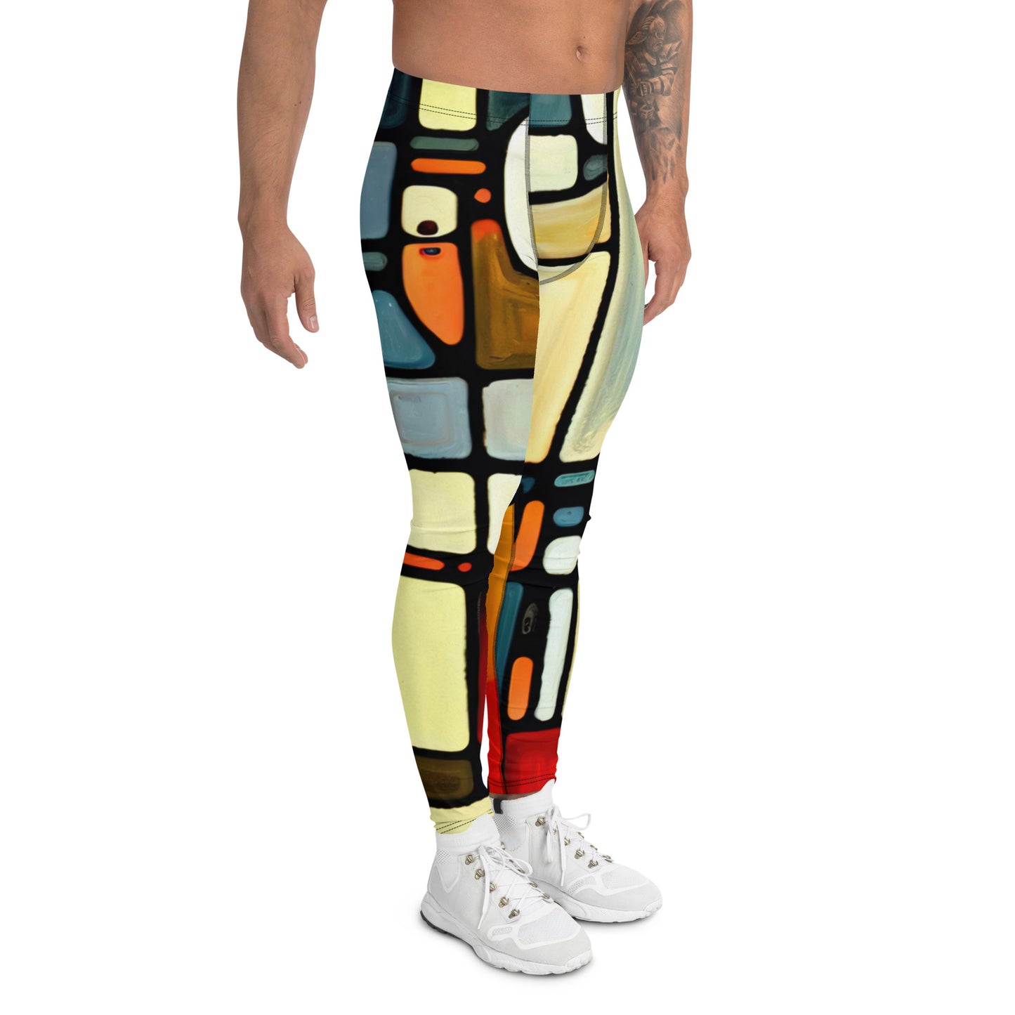 DMV 0117 Abstract Art Men's Leggings