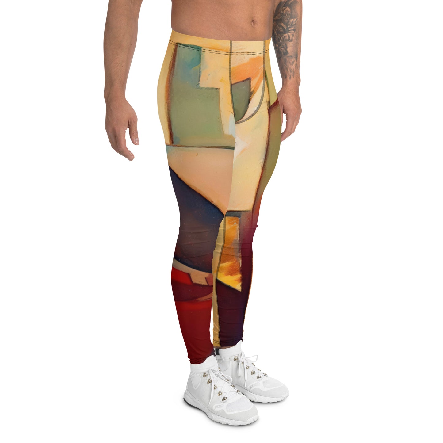 DMV 0251 Abstract Art Men's Leggings