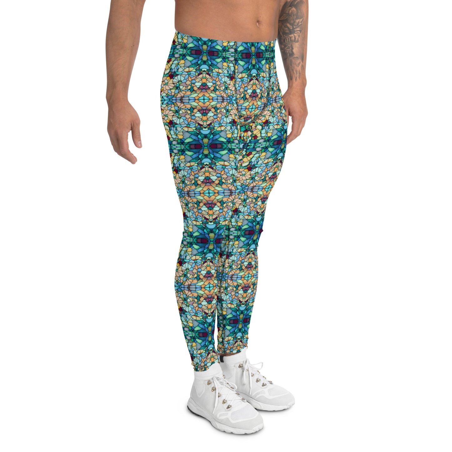 DMV 0254 Chic Boho Men's Leggings