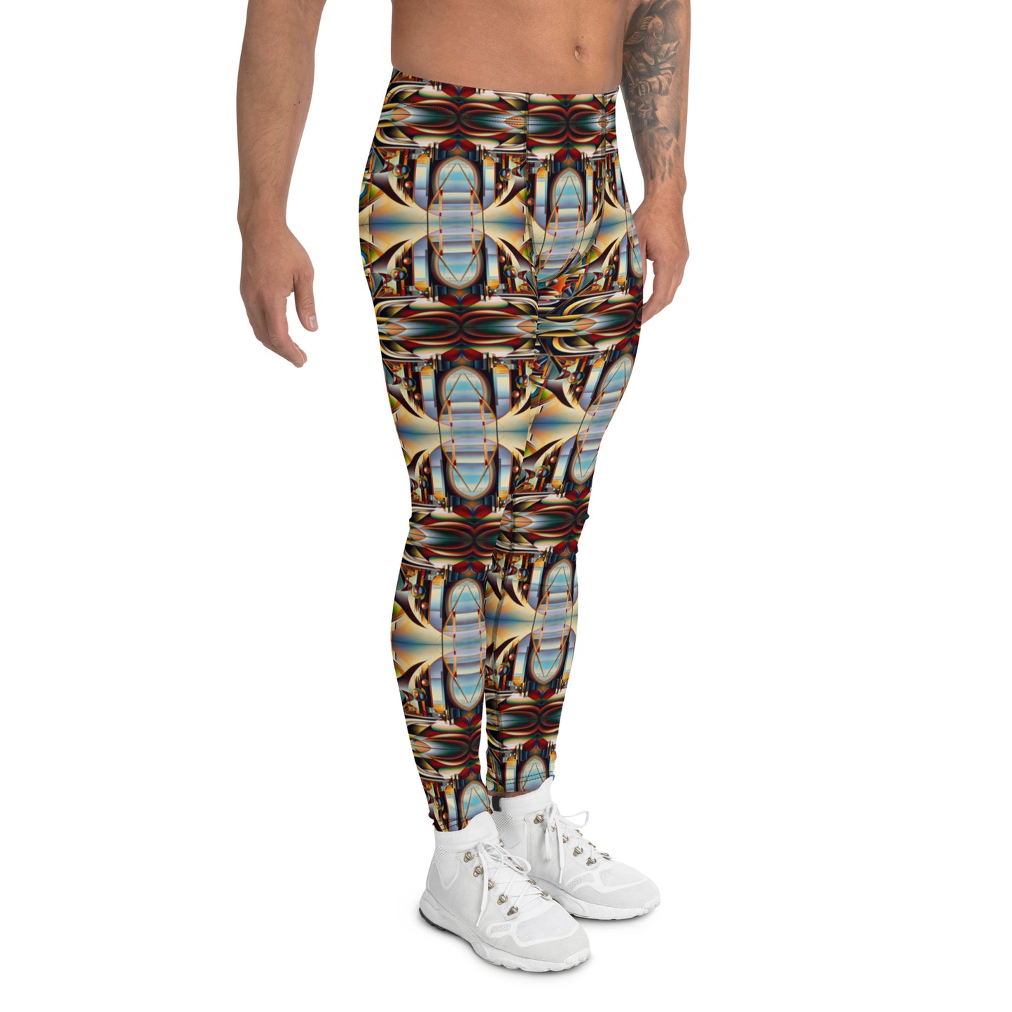 DMV 0135 Conceptual Artsy Men's Leggings