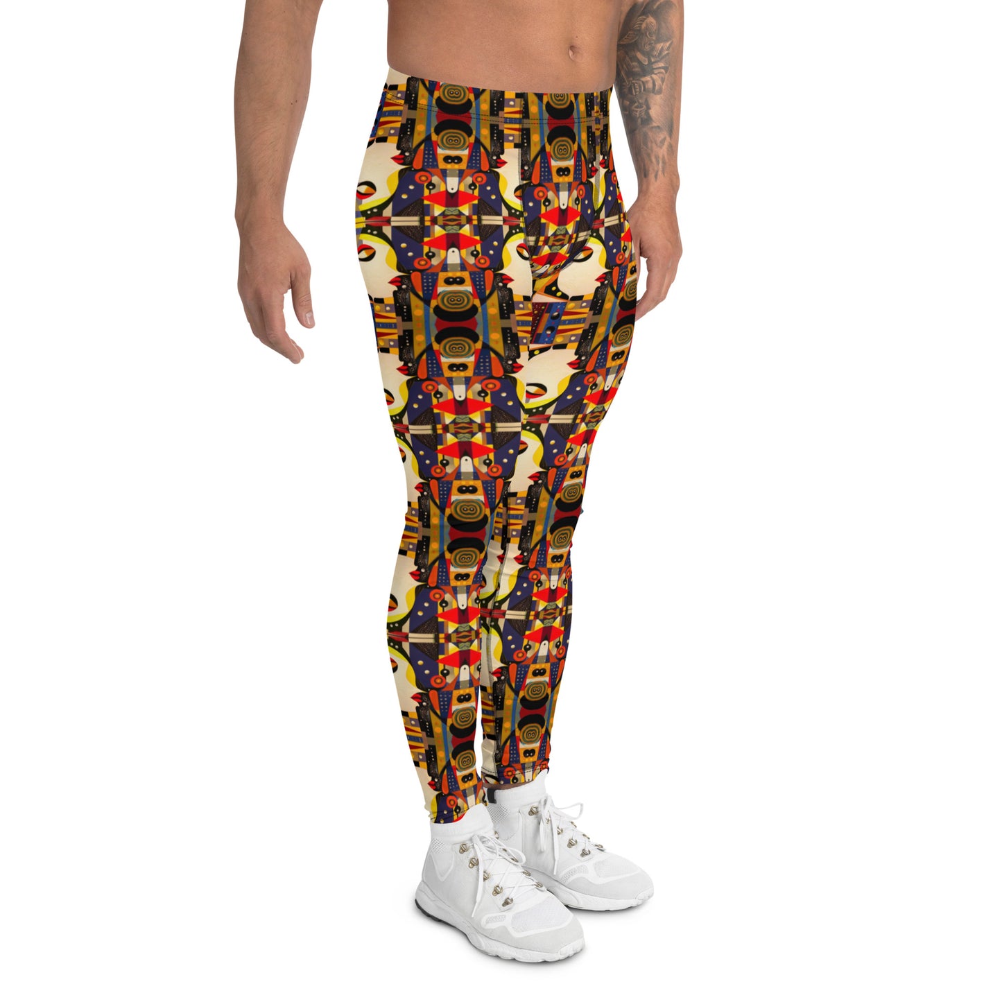 DMV 0176 Chic Boho Men's Leggings