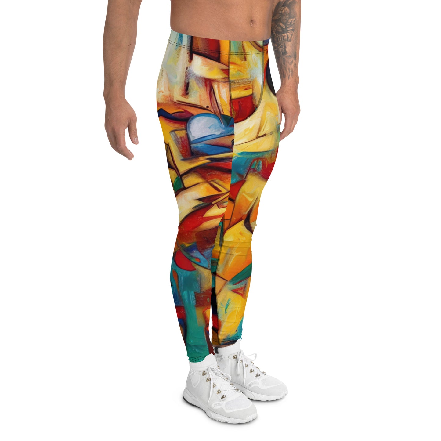 DMV 0416 Abstract Art Men's Leggings