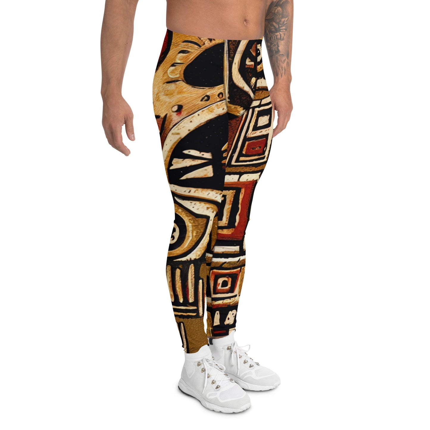 DMV 1521 Retro Art Men's Leggings