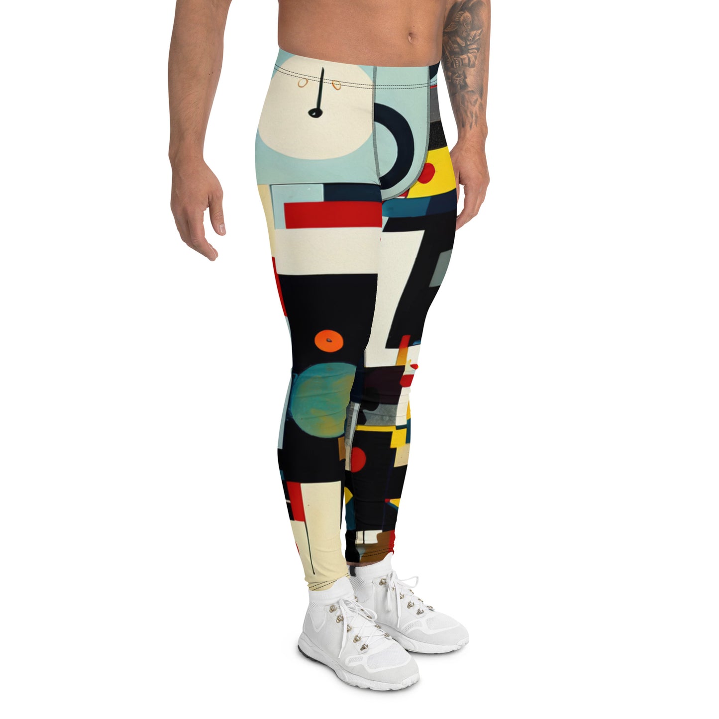 DMV 0152 Retro Art Men's Leggings