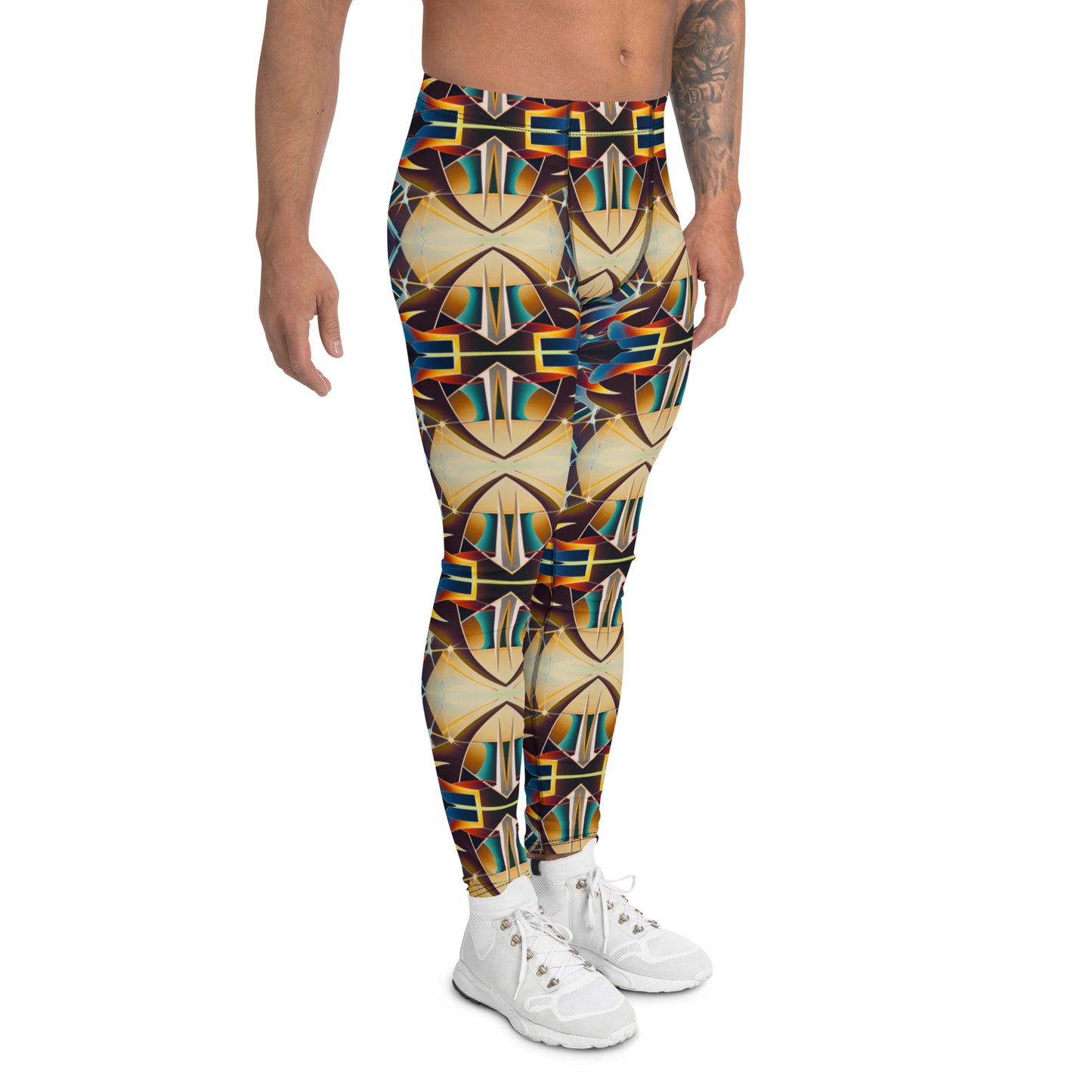 DMV 0406 Conceptual Artsy Men's Leggings