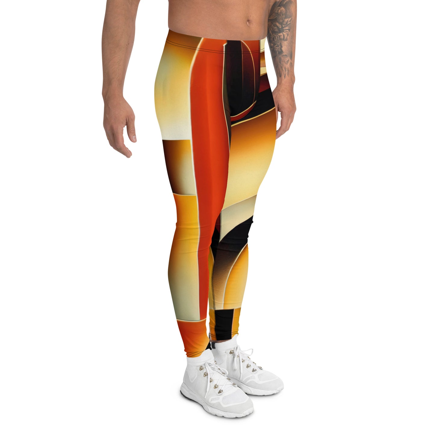 DMV 0261 Retro Art Men's Leggings