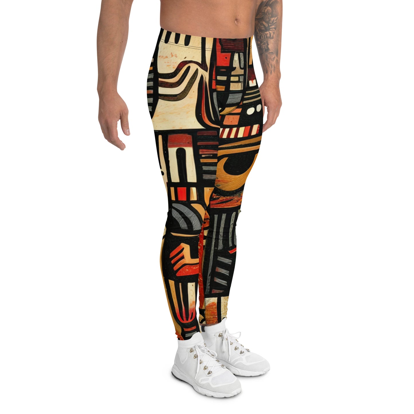 DMV 0505 Retro Art Men's Leggings