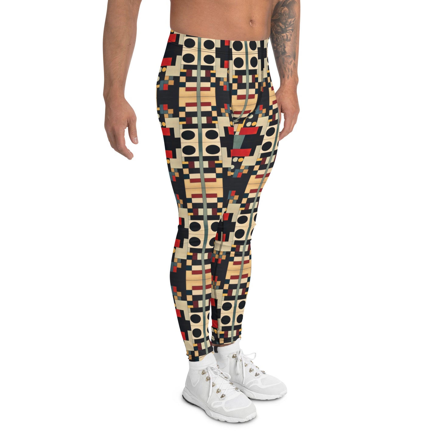 DMV 0510 Geo Boho Men's Leggings