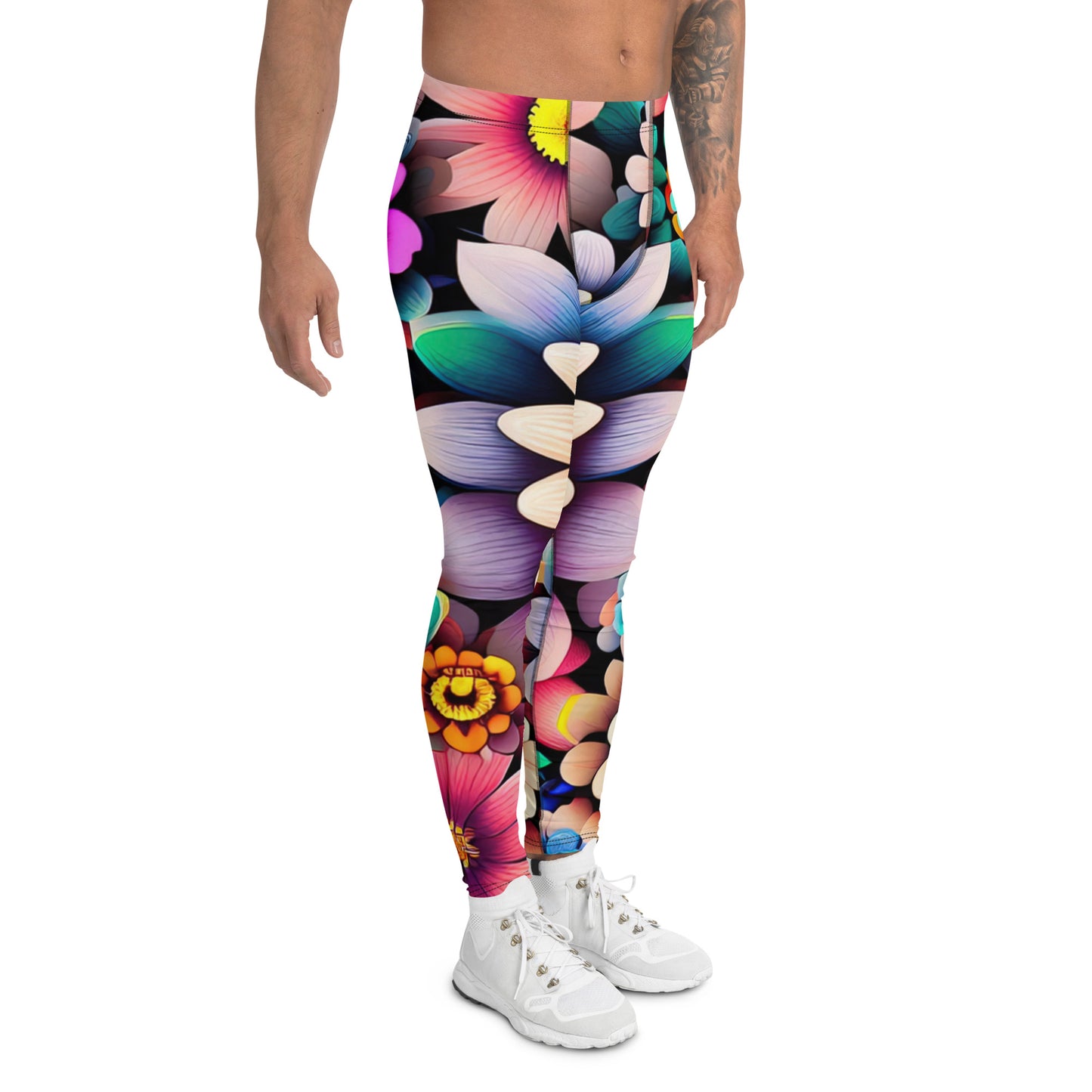 DMV 0515 Floral Men's Leggings