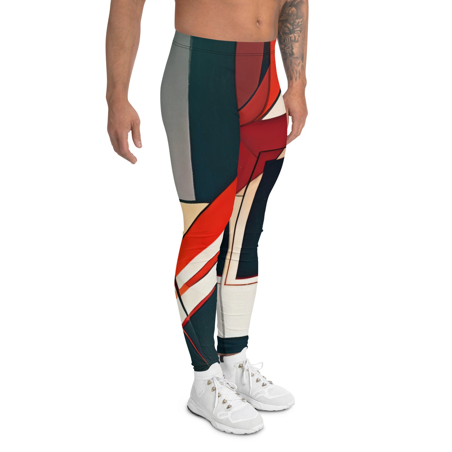 DMV 1527 Abstract Art Men's Leggings