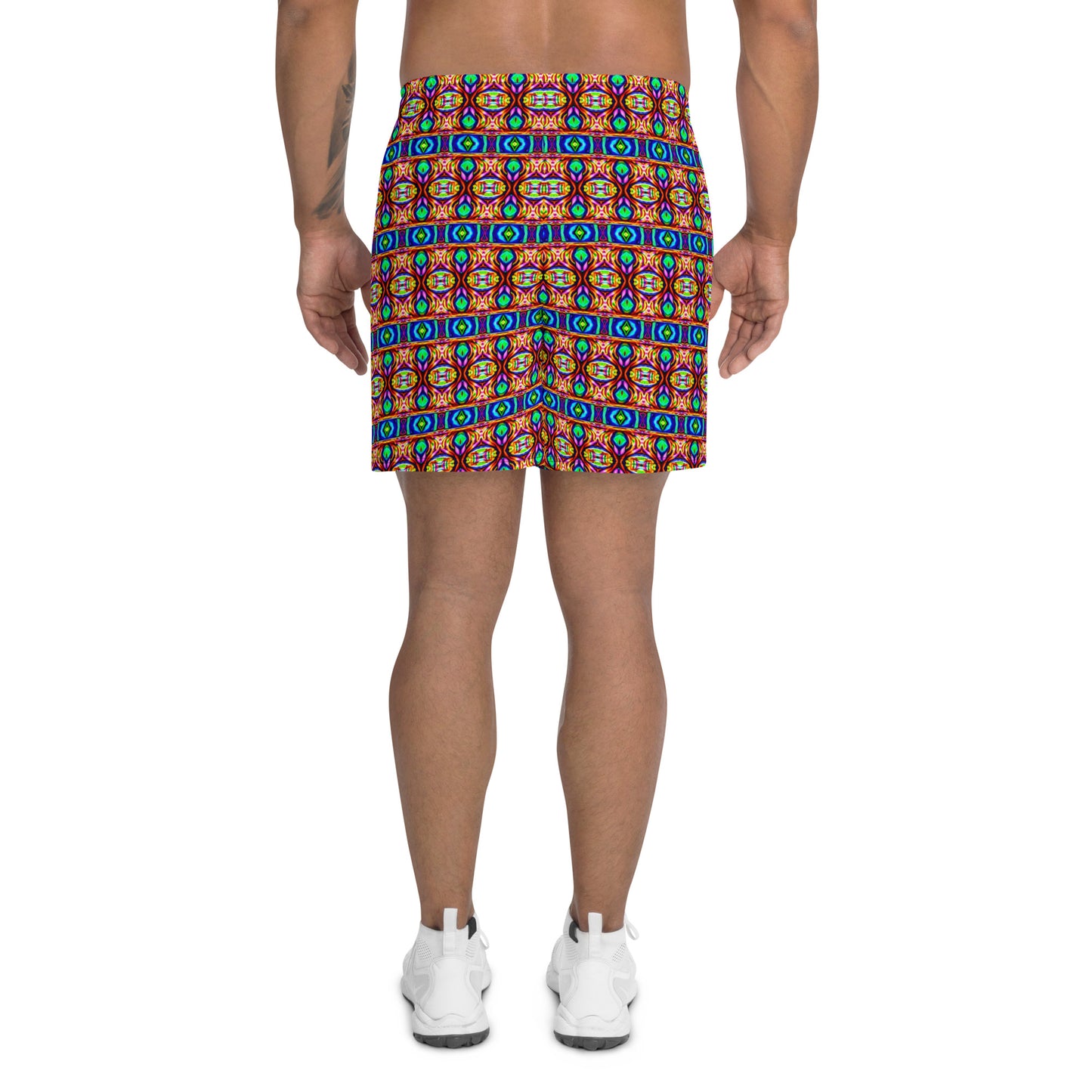 DMV 0245 Psy Artsy Men's Recycled Athletic Shorts