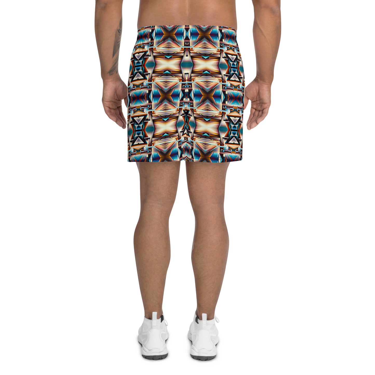 DMV 0275 Conceptual Artsy Men's Recycled Athletic Shorts