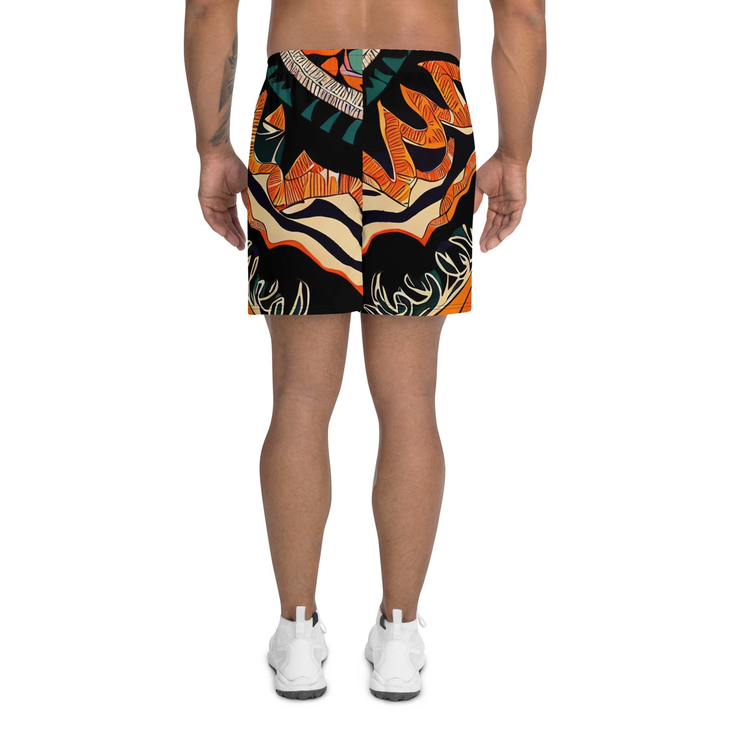 DMV 0033 Boho Men's Recycled Athletic Shorts