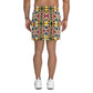 DMV 0246 Chic Boho Men's Recycled Athletic Shorts