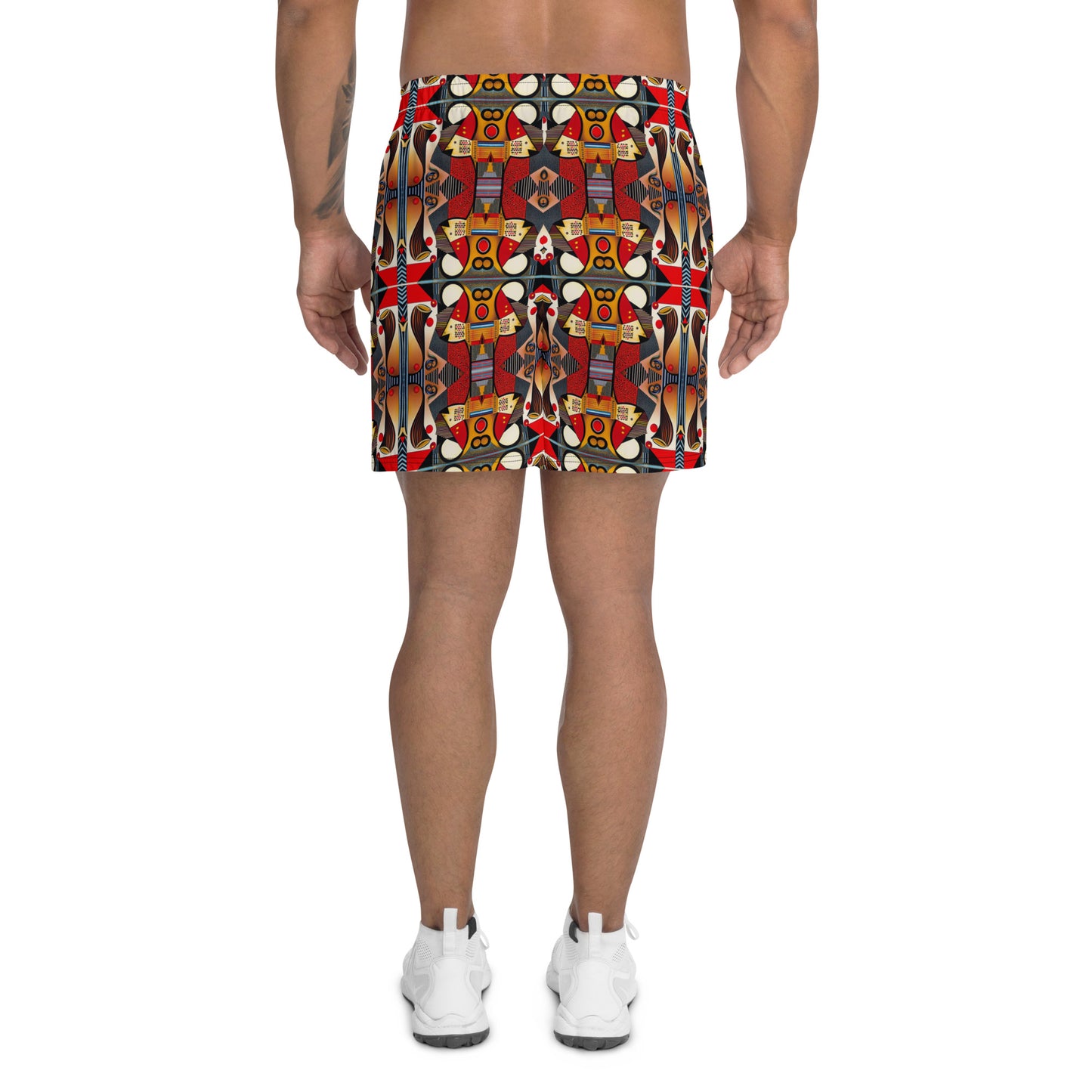 DMV 0208 Chic Boho Men's Recycled Athletic Shorts