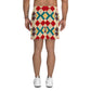 DMV 0129 Classic Boho Men's Recycled Athletic Shorts