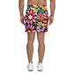 DMV 0265 Floral Men's Recycled Athletic Shorts