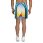 DMV 0262 Retro Art Men's Recycled Athletic Shorts