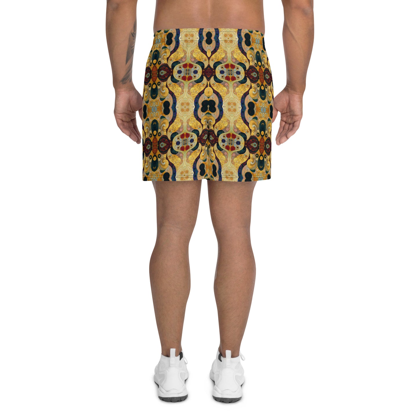 DMV 0407 Chic Boho Men's Recycled Athletic Shorts