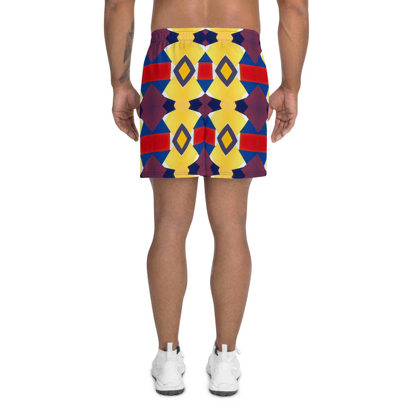 DMV 0418 Classic Boho Men's Recycled Athletic Shorts