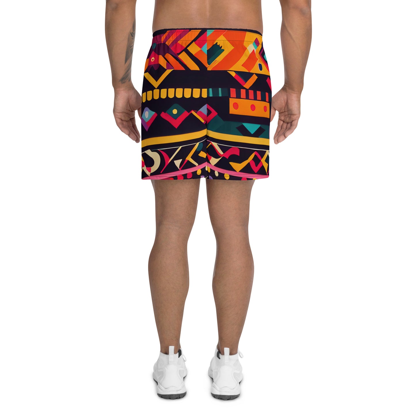 DMV 0409 Boho Men's Recycled Athletic Shorts