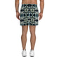 DMV 0414 Conceptual Artsy Men's Recycled Athletic Shorts