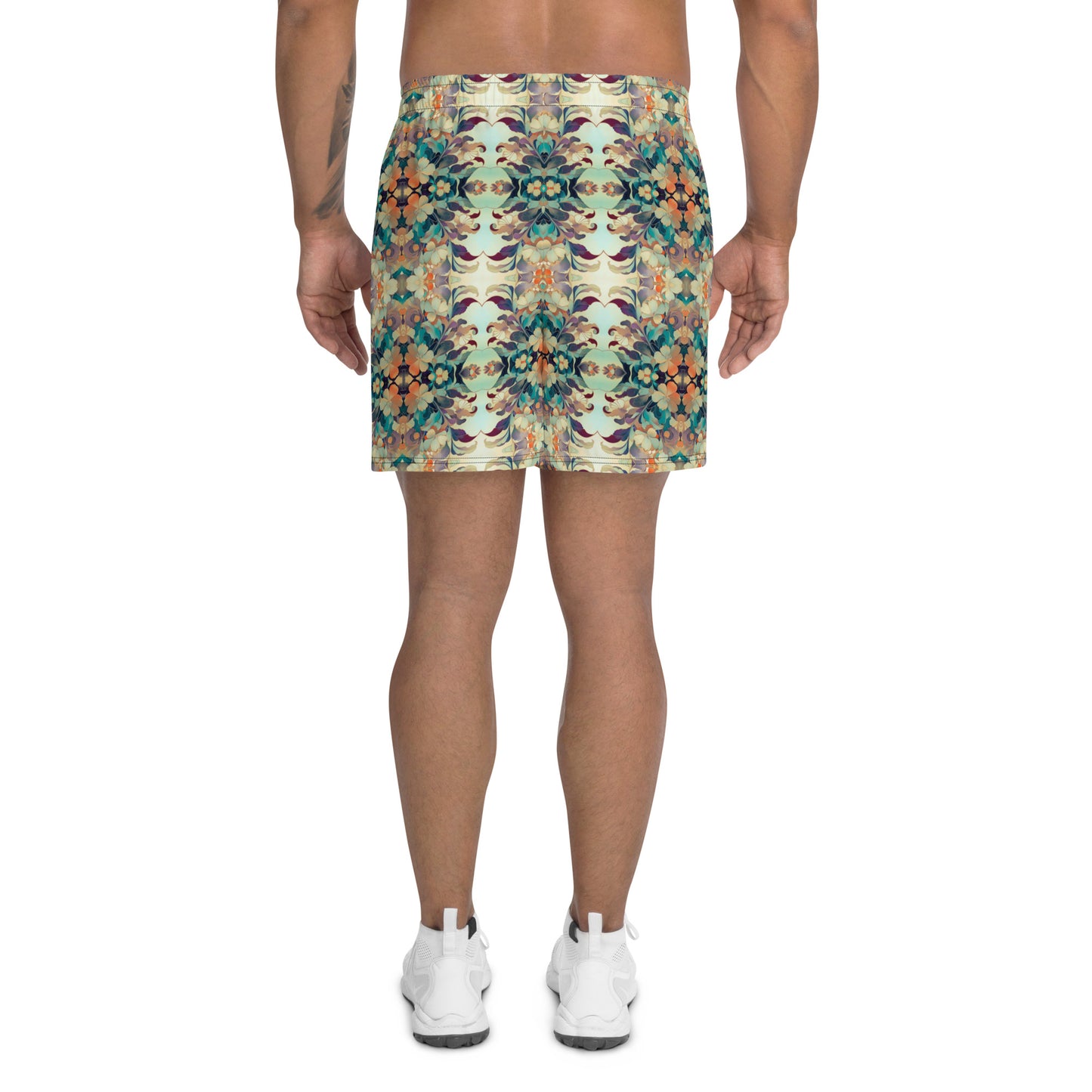 DMV 0408 Chic Boho Men's Recycled Athletic Shorts