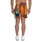 DMV 0298 Retro Art Men's Recycled Athletic Shorts