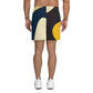 DMV 0421 Retro Art Men's Recycled Athletic Shorts