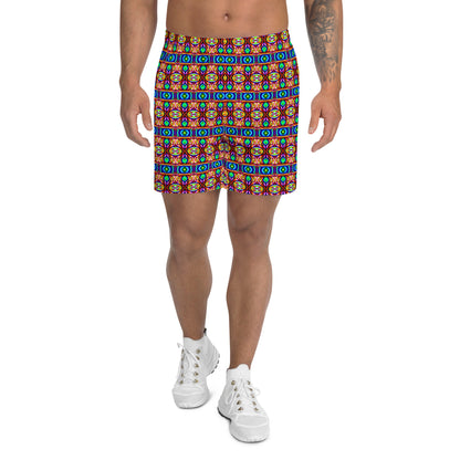 DMV 0245 Psy Artsy Men's Recycled Athletic Shorts