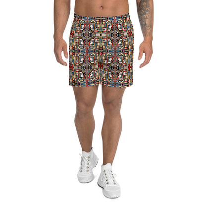 DMV 0283 Chic Boho Men's Recycled Athletic Shorts