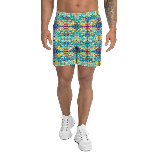 DMV 0231 Chic Boho Men's Recycled Athletic Shorts