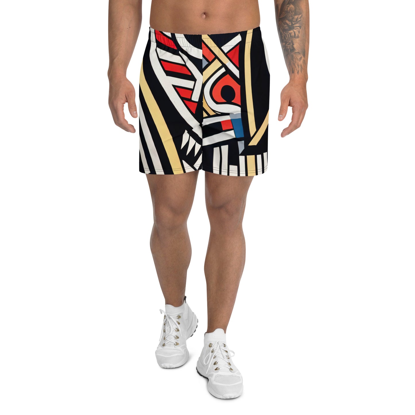 DMV 0001 Boho Men's Recycled Athletic Shorts