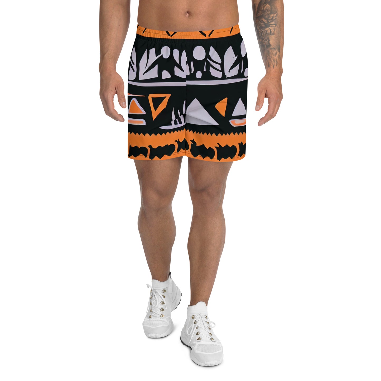 DMV 0115 Boho Men's Recycled Athletic Shorts