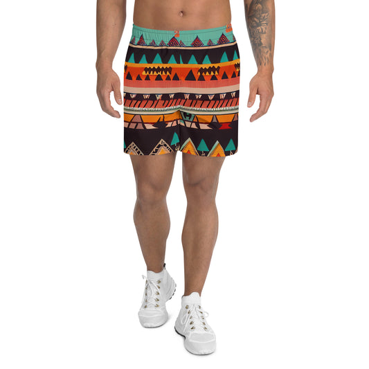 DMV 0415 Boho Men's Recycled Athletic Shorts