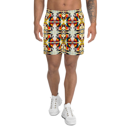 DMV 0517 Chic Boho Men's Recycled Athletic Shorts