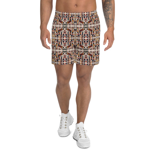 DMV 0432 Classic Boho Men's Recycled Athletic Shorts