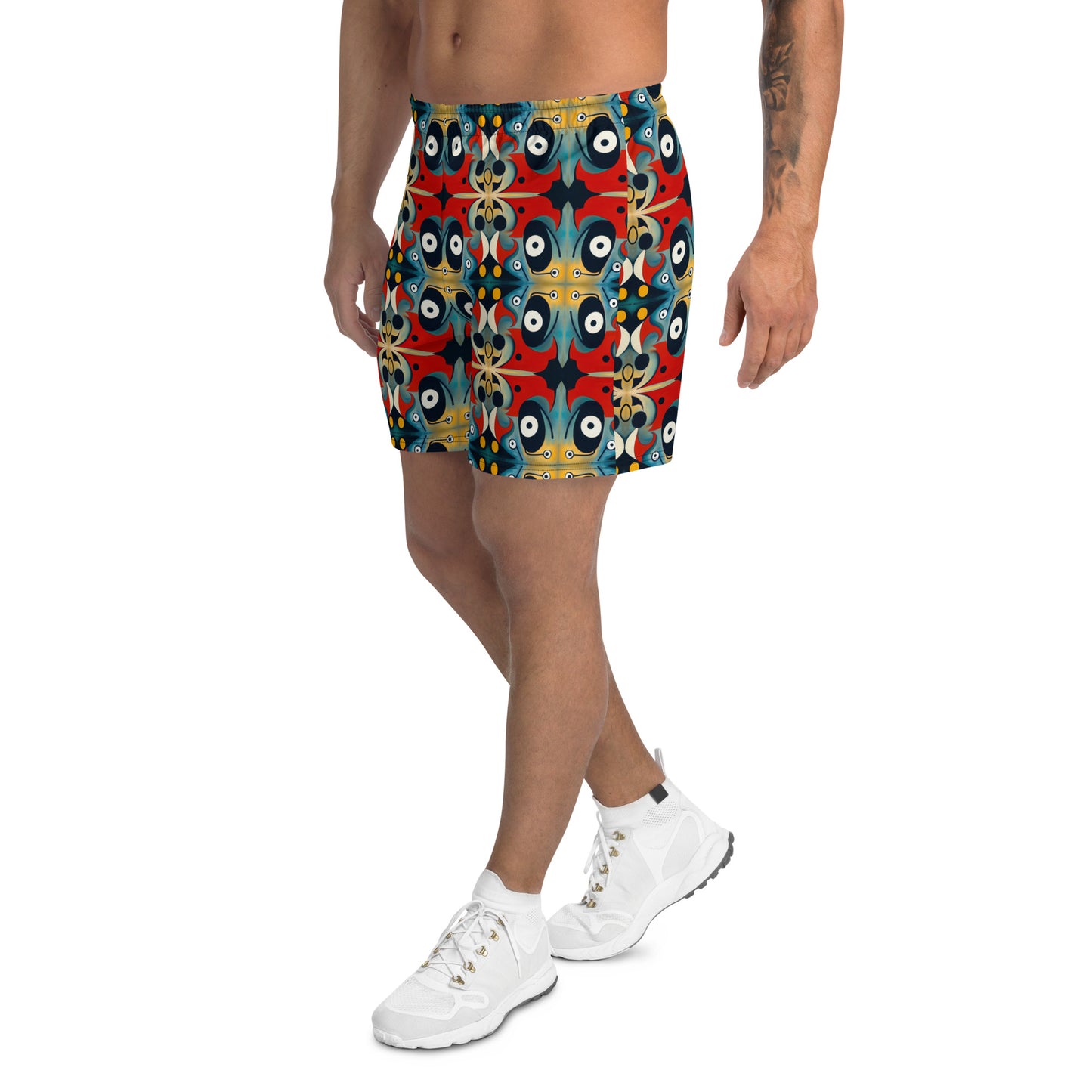 DMV 0269 Vintage Artsy Men's Recycled Athletic Shorts