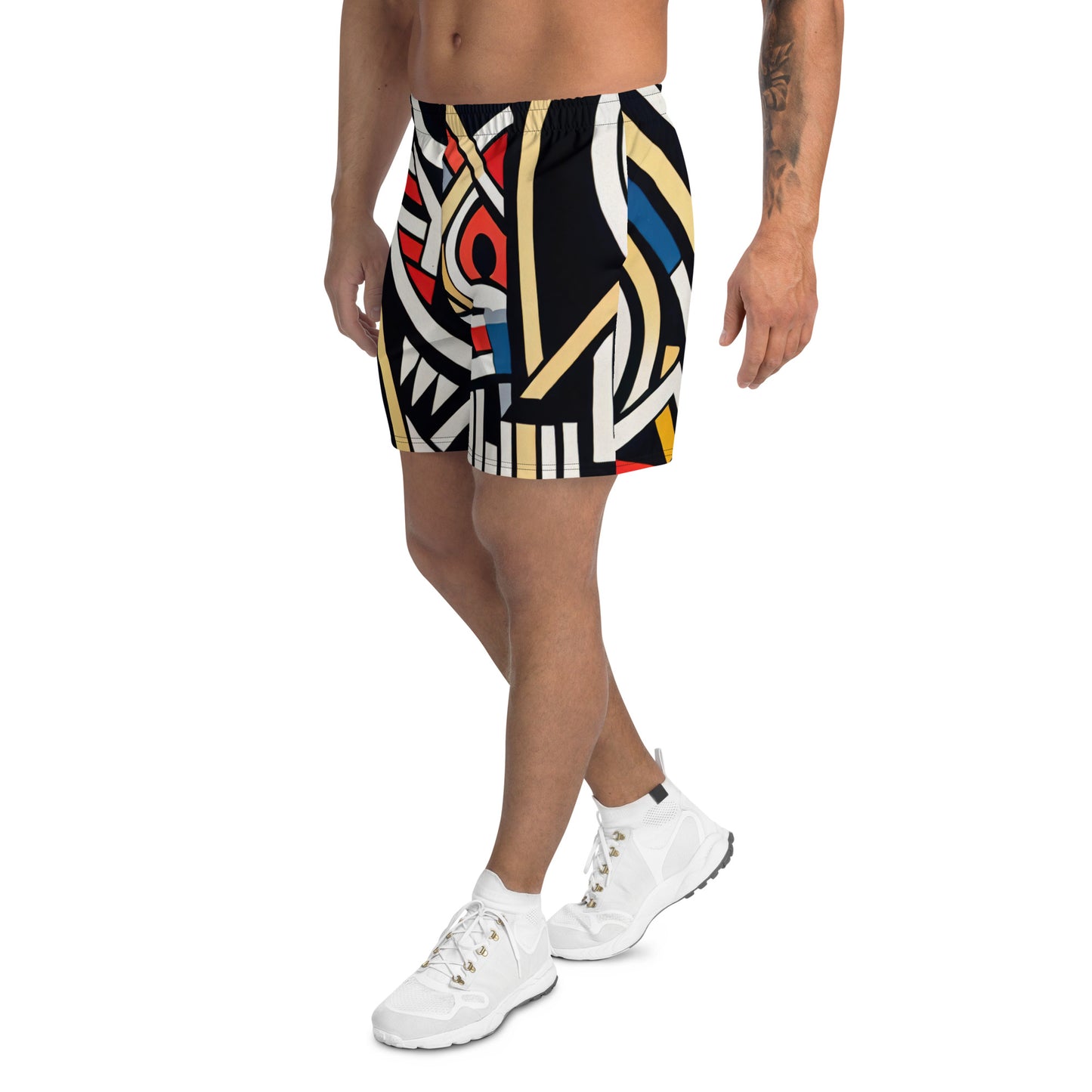 DMV 0001 Boho Men's Recycled Athletic Shorts