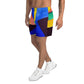 DMV 0255 Retro Art Men's Recycled Athletic Shorts