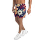 DMV 0253 Floral Men's Recycled Athletic Shorts