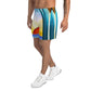 DMV 0262 Retro Art Men's Recycled Athletic Shorts