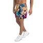 DMV 0404 Floral Men's Recycled Athletic Shorts