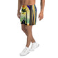 DMV 0258 Retro Art Men's Recycled Athletic Shorts