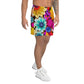 DMV 0238 Floral Men's Recycled Athletic Shorts